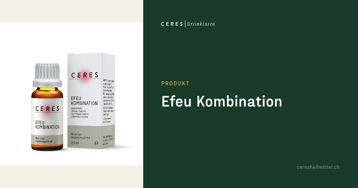 Efeu Kombination  Ceres Heilmittel