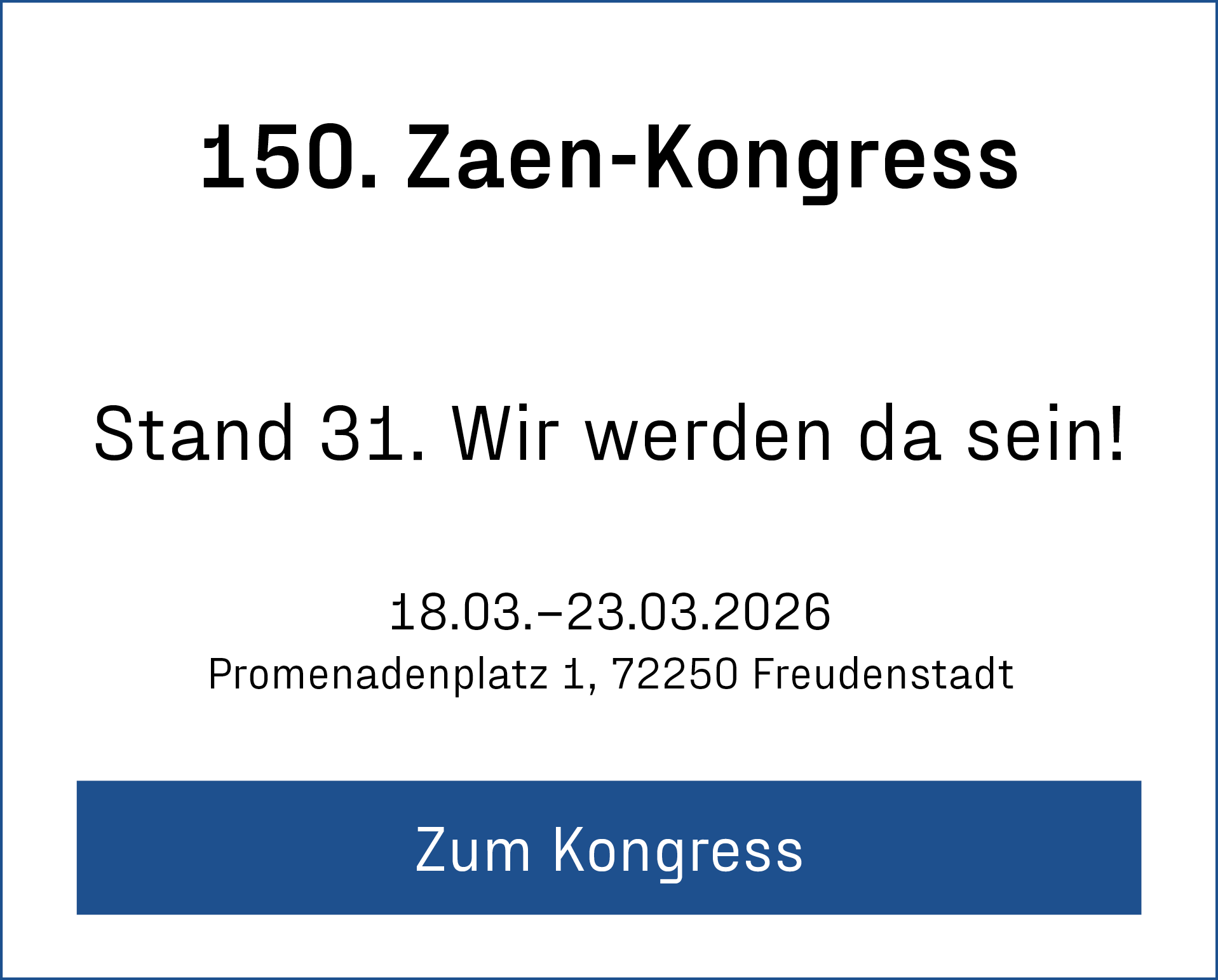 Ceres – ZAEN Kongress Ärzte für Naturheilverfahren 2026